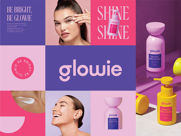 Glowie cosmetic brand project